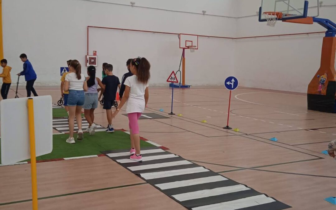 Taller de Educación Vial organizado por el Ayuntamiento de Los Gallardos