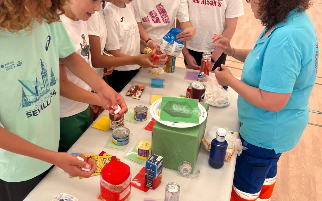 Gincana sobre hábitos de vida saludable.